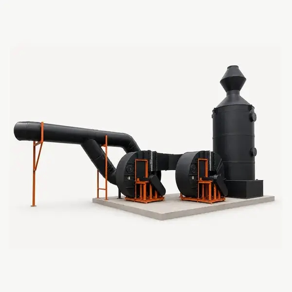 Endüstriyel gaz yıkama ve nötralizasyon sistemi